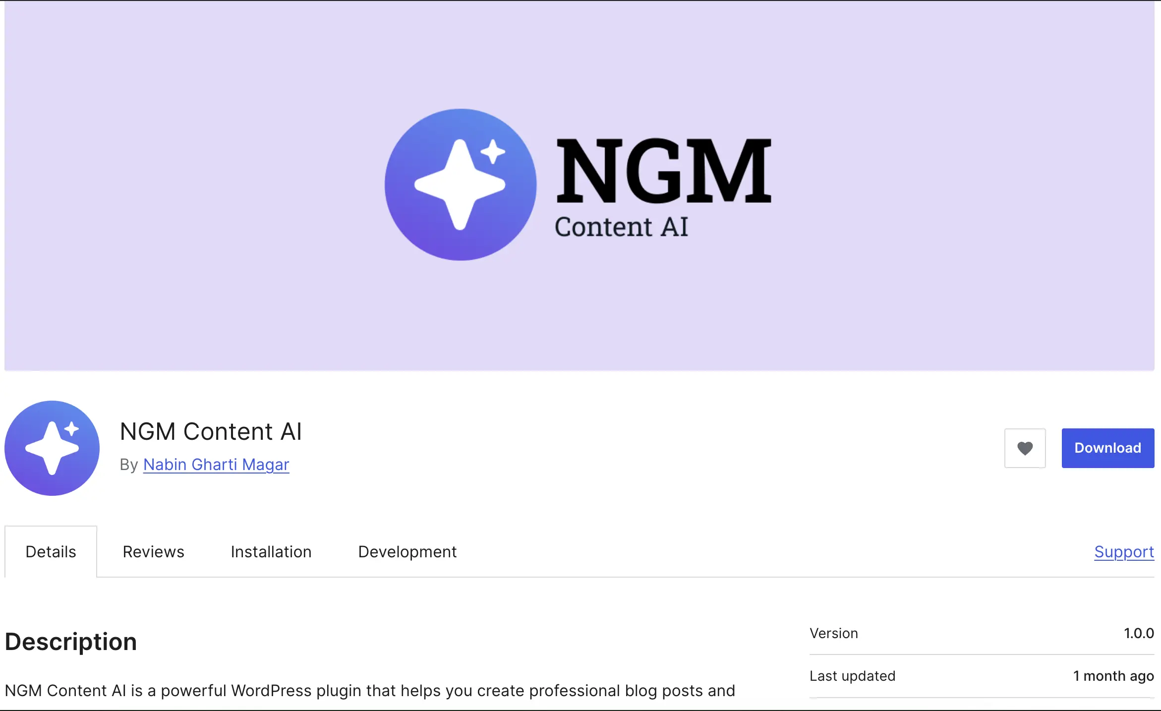 NGM Content AI